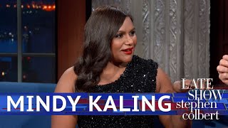 Mindy Kaling Met With Stephen's Staff For 'Late Night'