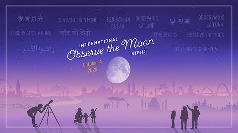 International Observe the Moon Night 2025