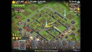 DomiNations! | 20161110 World War | Ziliyana(IA 116) VS All Active #1(Global 169) | 5 Stars |