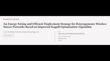 An Energy-Saving and Efficient Deployment Strategy for Heterogeneous Wireless Sensor ... | RTCL.TV