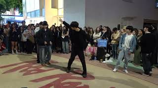 240509 kpop cover dance team ONE OF - Fighting (파이팅해야지) (BSS(부석순) (SEVENTEEN) Hongdae busking