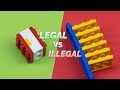 LEGAL vs ILLEGAL LEGO Techniques: What's the Difference?