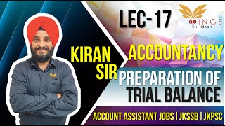 Prep. Of Trial Balance(Adjustment Of Closing Stock)||Lec-17||Account Assistant JobsIIJKSSB||JKPSC screenshot 2