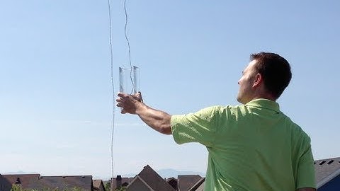 Rooftop Bead Chain Experiment - Steve Mould Inspired