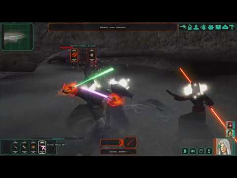 Star Wars: Knights of the Old Republic II - The Sith Lords - Gameplay video