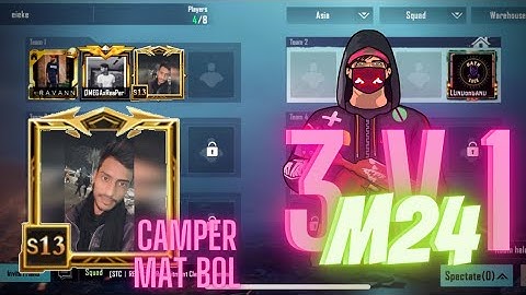 🤑 Random RICH Conqueror Players Call me Noob and challenged for Tdm Room 1vs3 | PUBGMOBILE | COCO