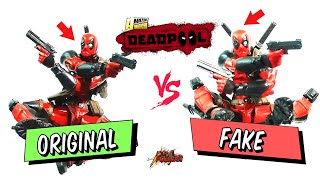 ORIGINAL VS FAKE | Revoltech Amazing Yamaguchi no. 001 Deadpool | POGIMAN