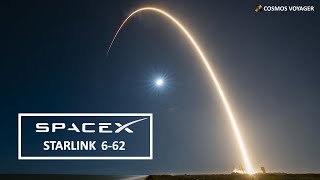🚀 Retransmisión del lanzamiento de la misión SpaceX Starlink 6-62