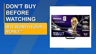 Hisense 65" U7SF Mini-LED ULED 4K UHD Best Premium Gaming Fire Smart TV 2026