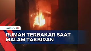 Rumah di Tebet Ludes Terbakar saat Malam Takbiran