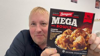 Banquet MEGA Bowls Country Fried Chicken WALMART Frozen Food Review