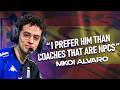MKOI Alvaro about Melzhet: "I would prefer him to be like this than many coaches that are NPCs"