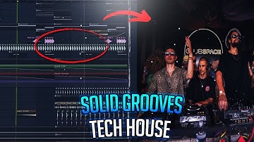 How To Solid Grooves Tech House Drop | Micheal Bibi Style [FL Studio Tutorial]