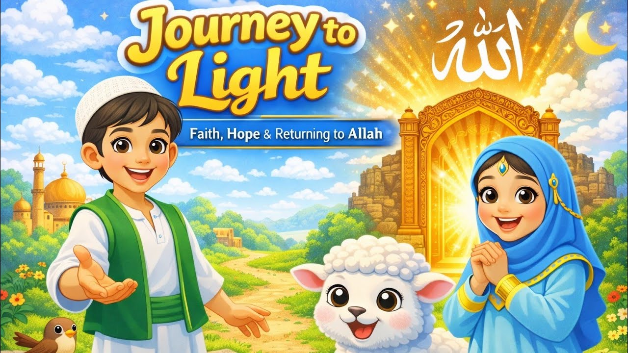 Journey to Light — A Spiritual Nasheed About Faith, Hope & Returning to Allah | Islamic Reflection
