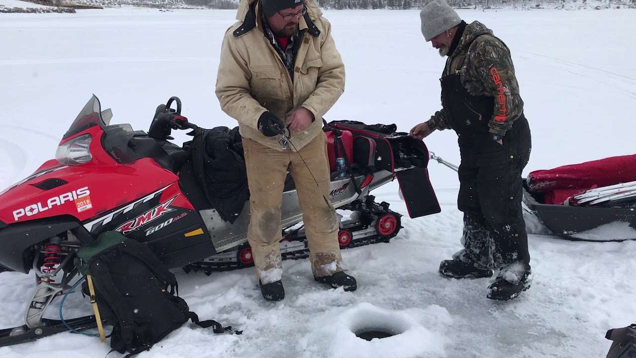Ice fishing fun. YouTube
