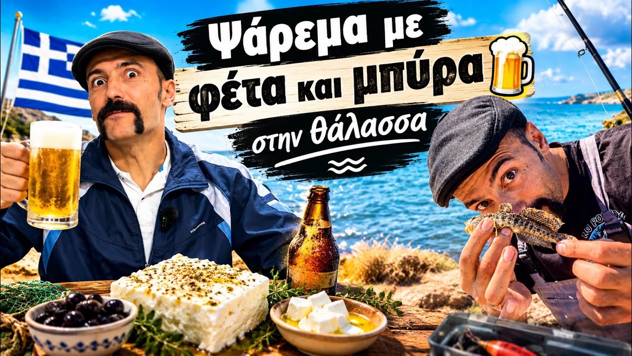 Ψάρεμα με δόλωμα φέτα και μπύρα 🎣