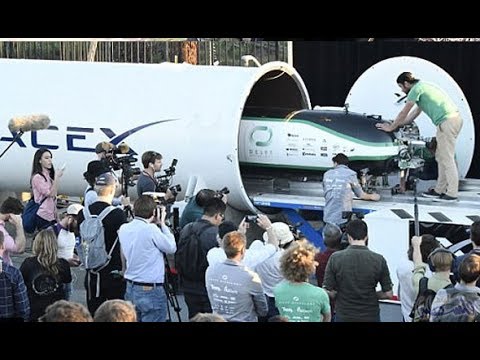 تعرف على قطار هايبر لوب الكبسولة فائقة السرعة