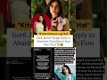 Urfi Javed's savage reply to Akanksha Choudhary's fan goes viral #news#urfijaved
