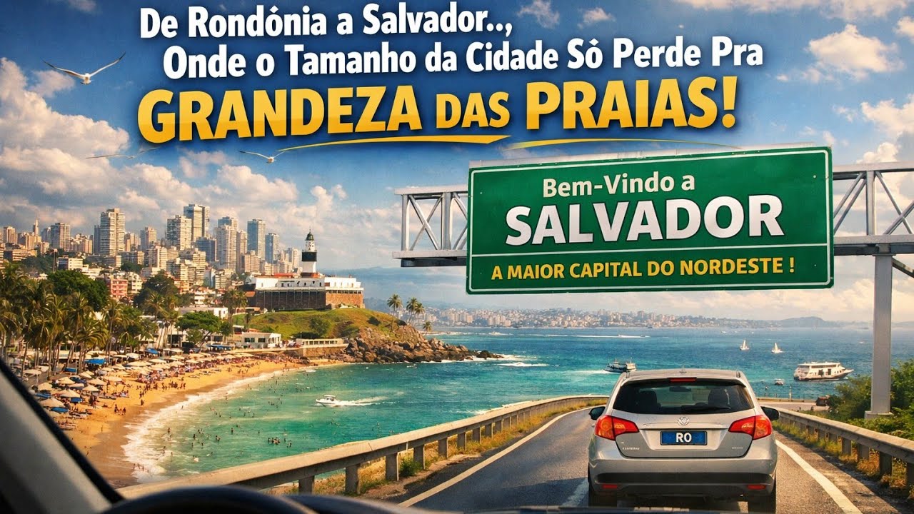 Ep 06 - Mais de 3 Mil Km Depois… Salvador Aparece no Horizonte”