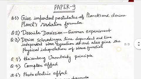 physics hounours// paper 9// important question// sem 4 2022//vbu//important qu#important #physics