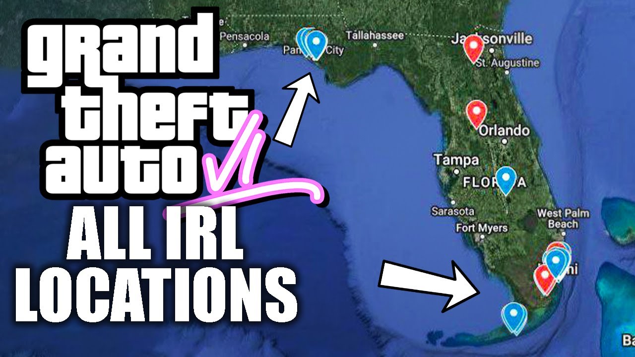 GTA 6 map includes well over 100 unique locations to explore