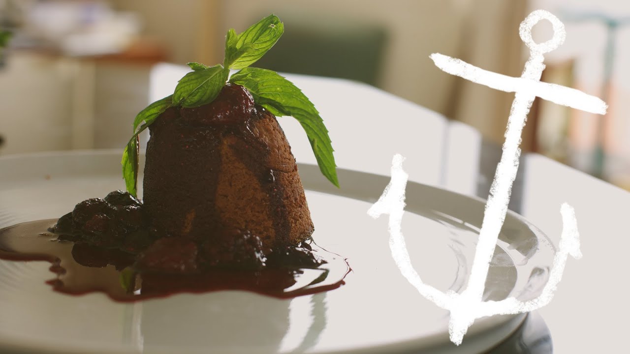 How to make Self Saucing Chocolate Peanut Pudding recipe Bondi Harvest