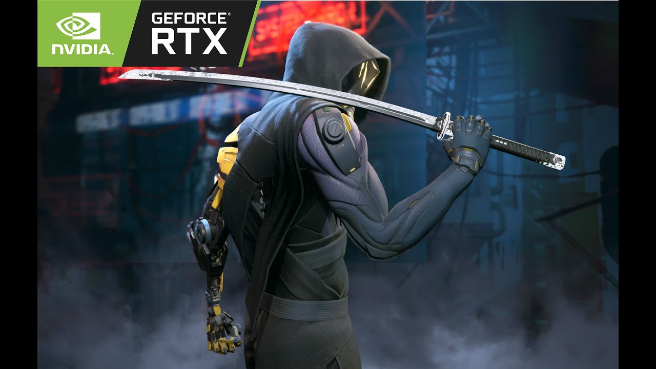 Playing Ghostrunner on PC with RTX 3080 @ 4K 60FPS MAX Settings & Ray Tracing On