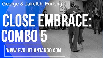 Advanced tango class in close embrace with George and jairelbhi.