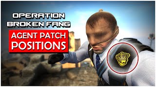 Agent Patch Positions - Operation Broken Fang [CS:GO]