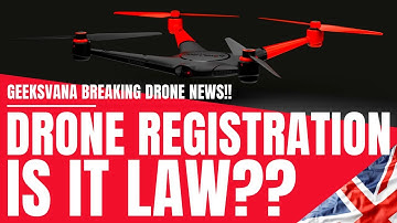 UK Drone Scheme ACTUALLY Law?? – CAA Respond - UK Drone Registration – Geeksvana Drone News