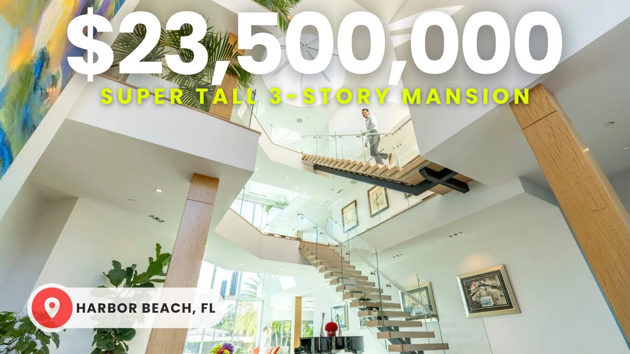 Круизный лайнер на суше! Интерьер одного из самых высоких и невероятных домов в Форт-Лодердейле з...