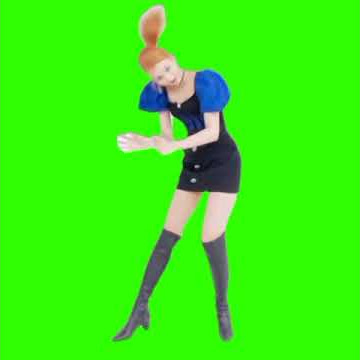 Mentahan Green Screen cewek cantik Joget terbaru 2021