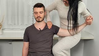 ASMR Chiropractic Adjustment | Manual Therapy