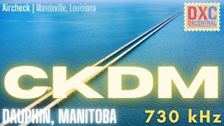 730 | CKDM | Dauphin, MB | Mandeville by DX Central 72 views 4 months ago 16 seconds