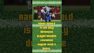 Aaron Donald and LT… the only defenders with 3 DPOY awards