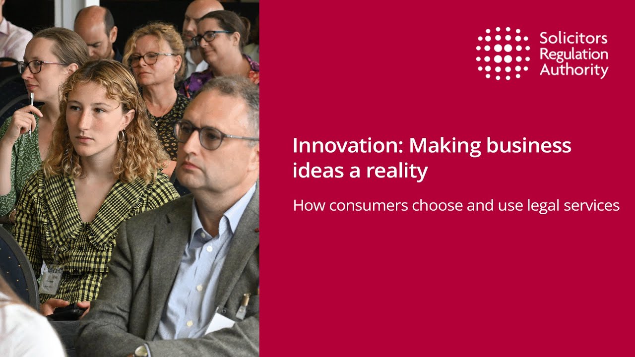 Innovate Bristol 2023  |  How consumers choose and use legal services