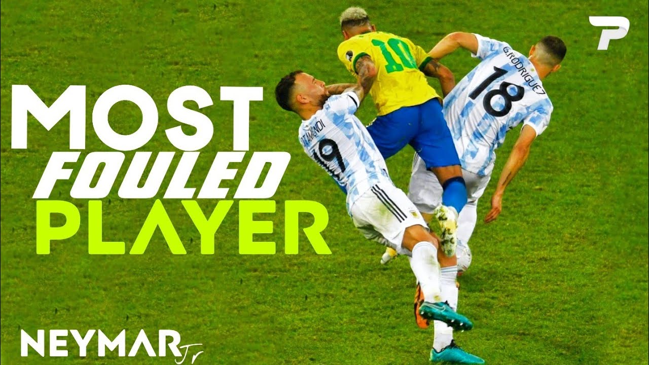 Neymar Jr Targeted, Attacked and Fouled Brutally In Copa America 2021