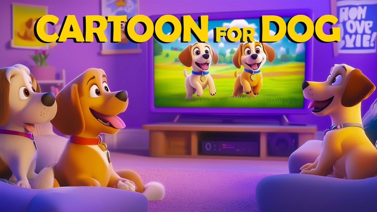 Мультфильм «Собака»: расслабляющее и успокаивающее видео для собак, когда они одни дома — лучшая раз