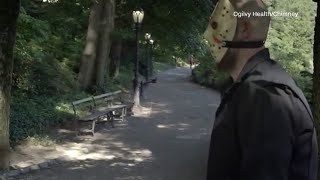 PSA to encourage masks features character who looks like Jason from ‘Friday the 13th’ Profile
