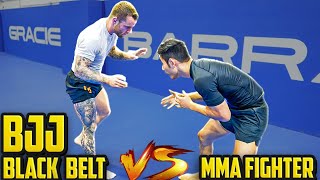 I Rolled With MMAShredded.... A High Level Striker With SLICK Jiujitsu | BJJ Rolling Commentary