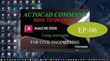 Lesson 1 Part 1e AutoCAD #autocad #adaptptrc #cadsoftware #excel #mathcad #robot #ETABS #sketchup