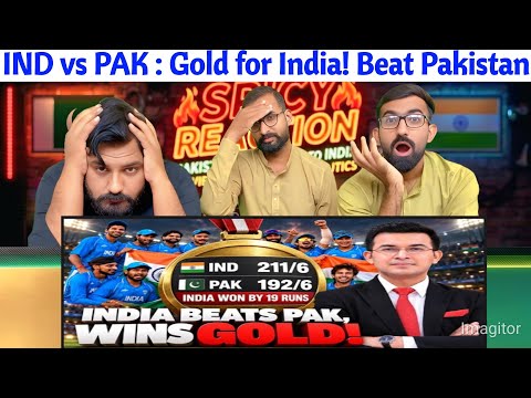 IND vs PAK : Gold for India! Beat Pakistan to retain Asian Games cricket crown !