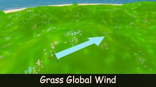 Unity Grass Wind — Grass Global Wind| ZLZ Env Shader (URP)