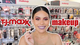 Tjmaxx Shop With Me + Full Face Using it All  Omg