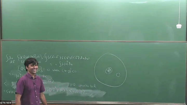 Quantum Field Theory Course (Lecture 5) by Suvrat Raju - 22nd Jan 2024 (Extra Class)