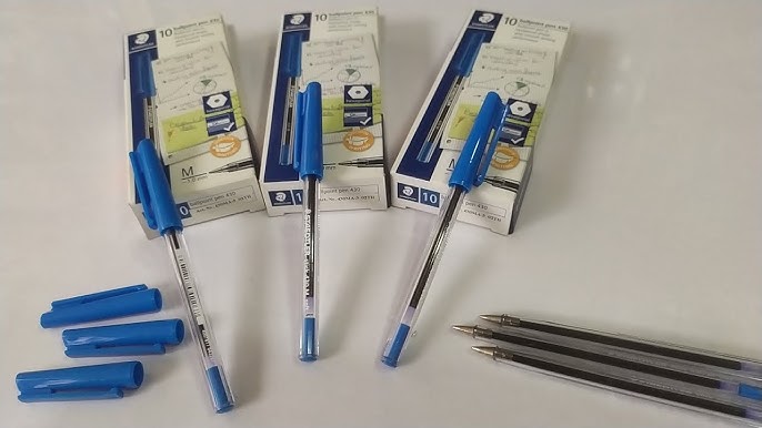 Staedtler Ballpoint Stick Pens, 43235MWP10TH