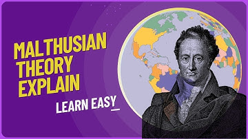 🌍 Population Theories Explained! Malthusian Theory Made Super Easy 💡  #FariaQuest