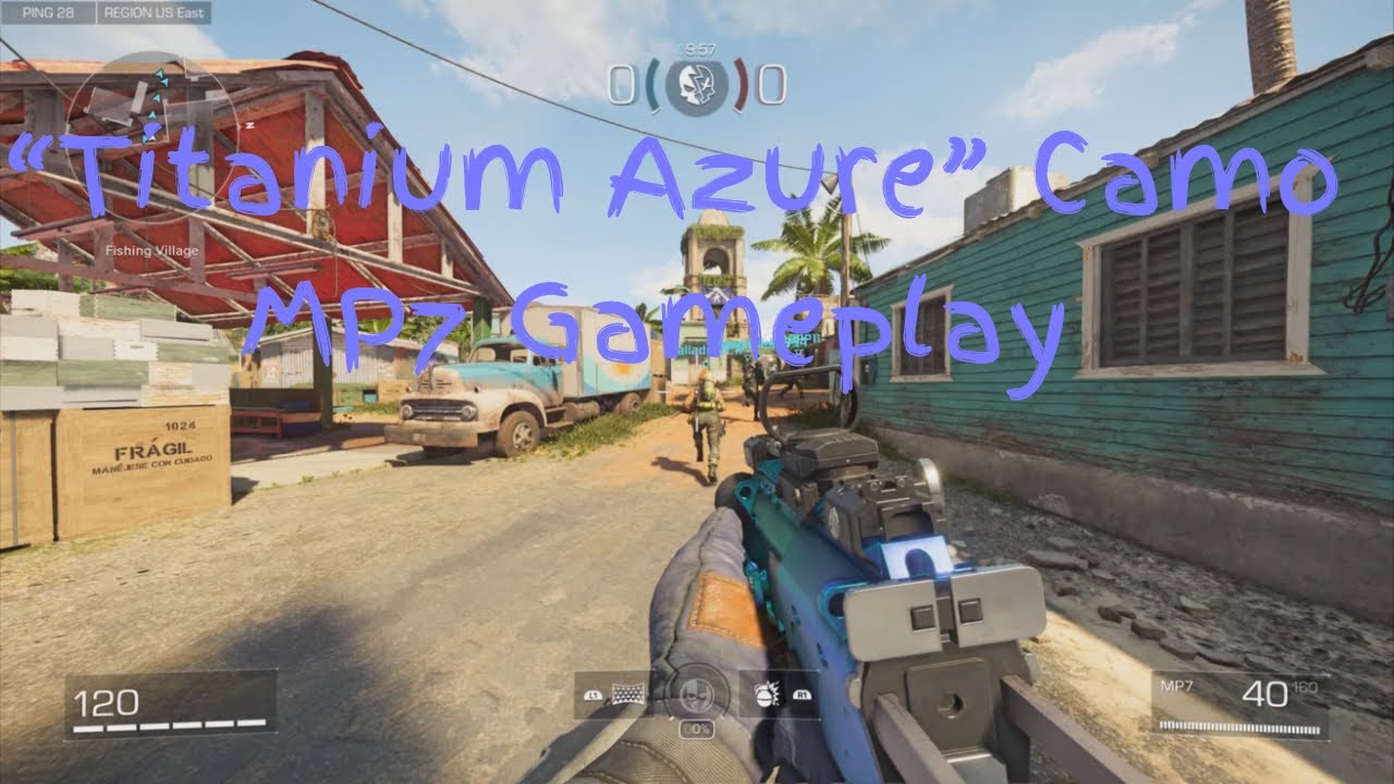 “Titanium Azure” Camo MP7 Gameplay (XDefiant)