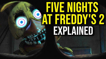 The Horror of FNAF 2 (Cursed Animatronics, Lore, Easter Eggs + Ending) Explained