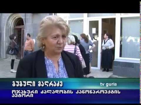 ოჯახური ძალადობის შესახებ კანონის განხილვა